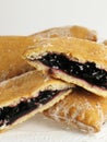 Sweet Blackberry Pocket Pies Royalty Free Stock Photo