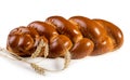 Sweet bread plait Royalty Free Stock Photo