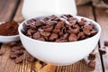 Sweet Breakfast (choco flakes) Royalty Free Stock Photo