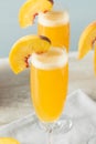 Sweet Bubbly Peach Bellini Mimosa