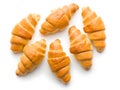 Sweet buttery croissants.
