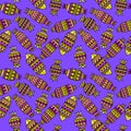 Sweet candies set. Colorful Vector Seamless Pattern. Royalty Free Stock Photo