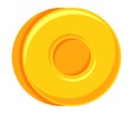 sweet candy yellow circle