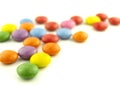 Sweet candys very close Royalty Free Stock Photo