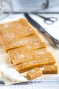 Sweet caramel toffee caramels Royalty Free Stock Photo