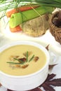 Sweet chestnut soup Royalty Free Stock Photo