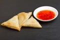 Sweet chilli n samosa