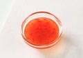 Sweet chilli sauce Royalty Free Stock Photo