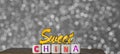 Sweet china written text and beautiful background,Chinese sweet food,lovely china food,holiday Chinese food