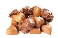 Sweet chocolate bombon Royalty Free Stock Photo