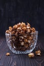 Sweet chocolate popcorn Royalty Free Stock Photo