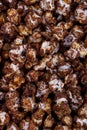 Sweet chocolate popcorn Royalty Free Stock Photo