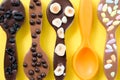 Sweet chocolate spoons