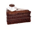 Sweet chocolated cake