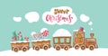 Sweet christmas by gingerbread man