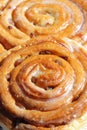 Sweet cinnamon raisin buns