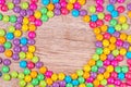 Sweet color candy , colorful background