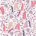 Sweet color Liberty flower seamless pattern ,Gentle trendy in s