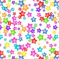 Sweet confetti seamless pattern