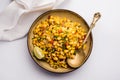 Sweet Corn Chat or Chaat is a popular Indian Roadside healthy snack