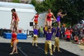 Sweet Corn Festival - Gamma Phi Circus acrobats