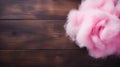 Sweet Cotton Candy Horizontal Background.
