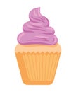 sweet cupcake purple