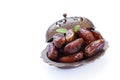 Sweet dates, oriental sweetness Royalty Free Stock Photo