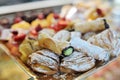 Sweet delicious italian dessert pastry Royalty Free Stock Photo