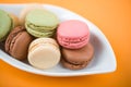 Sweet delicous Macarons Royalty Free Stock Photo