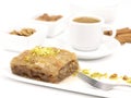 Sweet dessert baklava Royalty Free Stock Photo