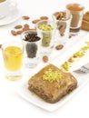 Sweet dessert baklava Royalty Free Stock Photo