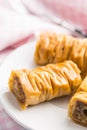 Sweet dessert baklava