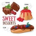 Sweet desserts