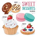 Sweet desserts