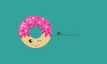 sweet donuts that alone keep smiling