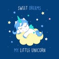 Sweet dreams my little unicorn