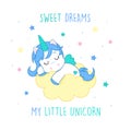 Sweet dreams my little unicorn