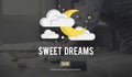 Sweet Dreams Relaxation Happy Positive Concept Royalty Free Stock Photo