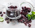 Sweet dried cherries