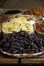 Sweet dried fruits Royalty Free Stock Photo