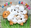 Sweet Easter lamb bread , adorable Easter holiday treats for kid