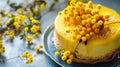 Sweet Elegance: Mimosa Cake for Women\'s Day, Union of Taste and Refinement