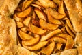 Sweet French Organic Apple Galette Dessert