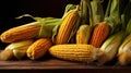 sweet fresh corn Royalty Free Stock Photo