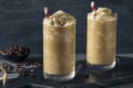 Sweet Frozen Iced Coffee Slushie