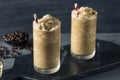 Sweet Frozen Iced Coffee Slushie