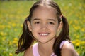 Sweet Girl Smiling Royalty Free Stock Photo