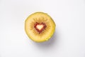 Sweet heart in kiwifruit