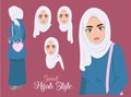 Sweet Hijab Style